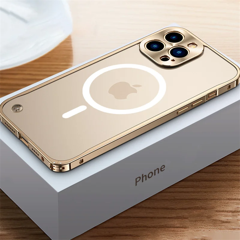 MagSafe Aluminum Alloy iPhone Case