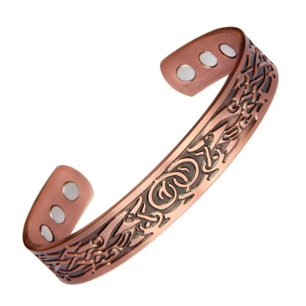 Vintage Magnetic Energy Copper Bracelet