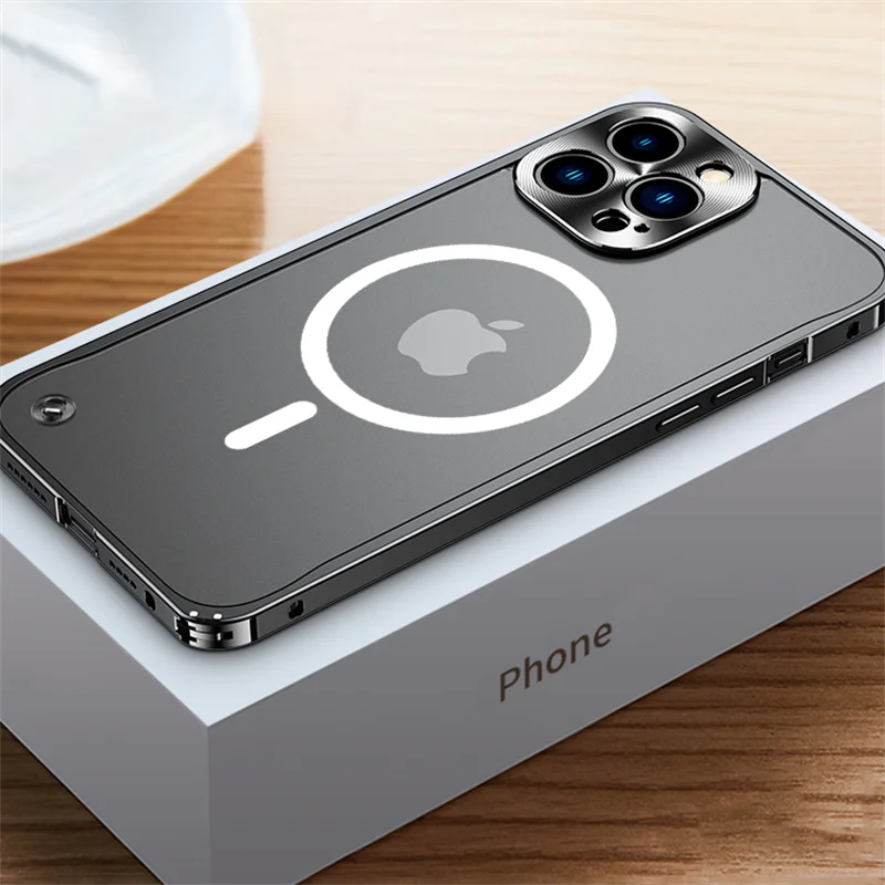 MagSafe Aluminum Alloy iPhone Case