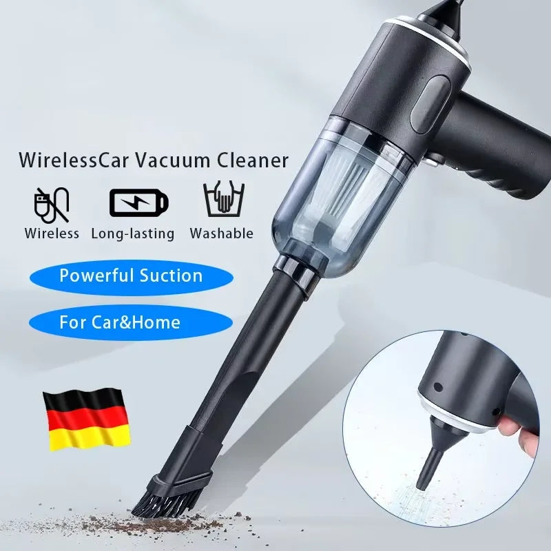 Portable Wireless Car Vacuum Cleaner – High Power 120W
