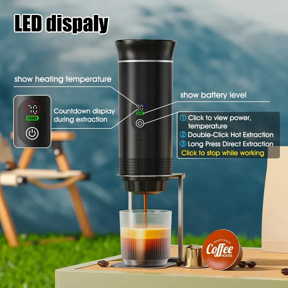 Smart 3-in-1 Portable Espresso Machine