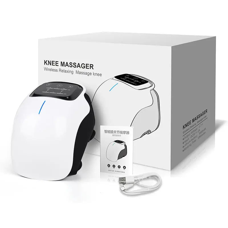 Portable Knee Massager with Heat Therapy
