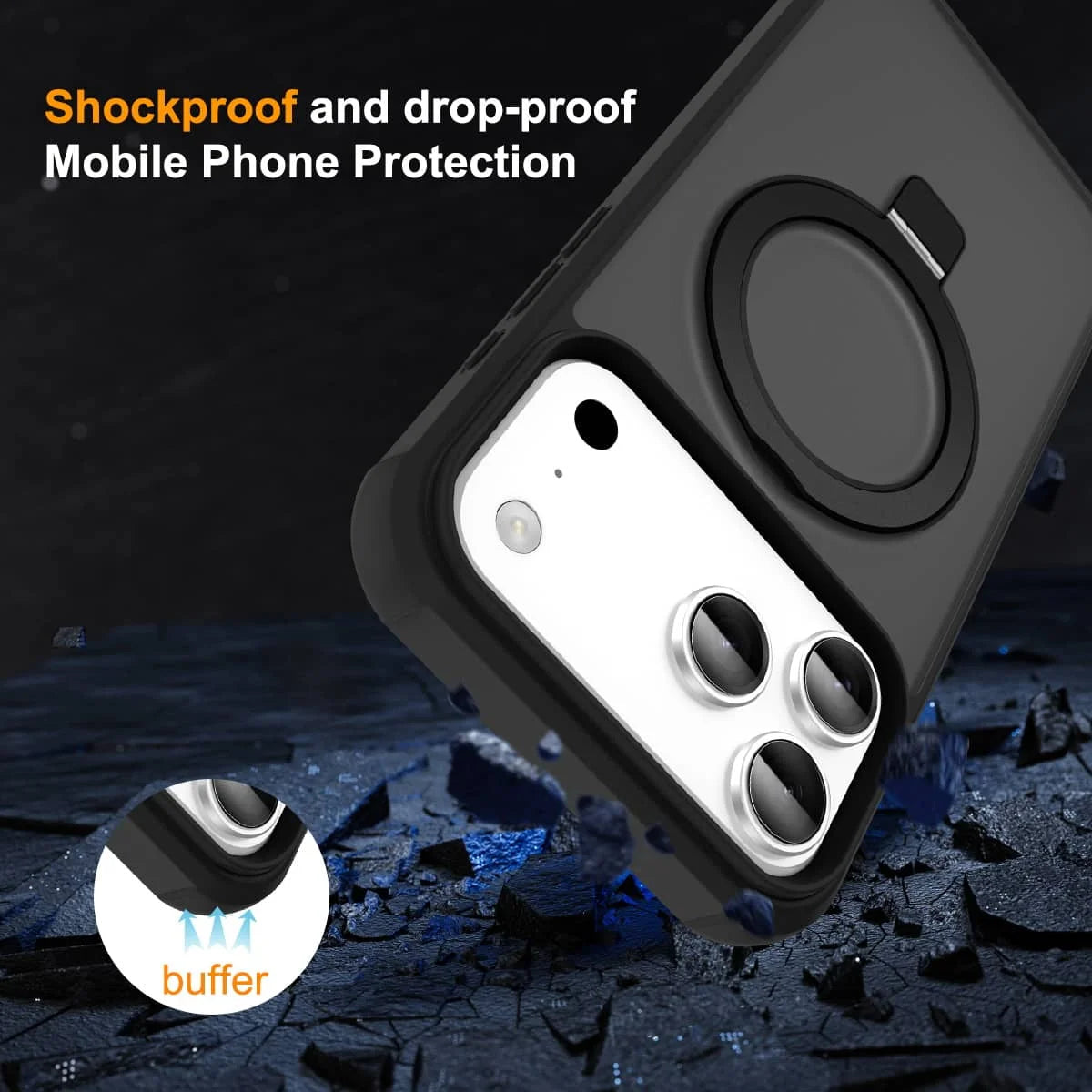 غطاء حماية مغناطيسي أنيق لهاتف iPhone 17