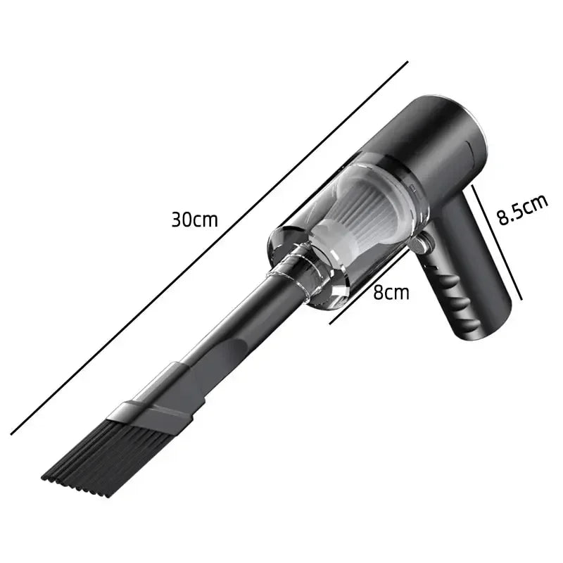 Portable Wireless Car Vacuum Cleaner – High Power 120W