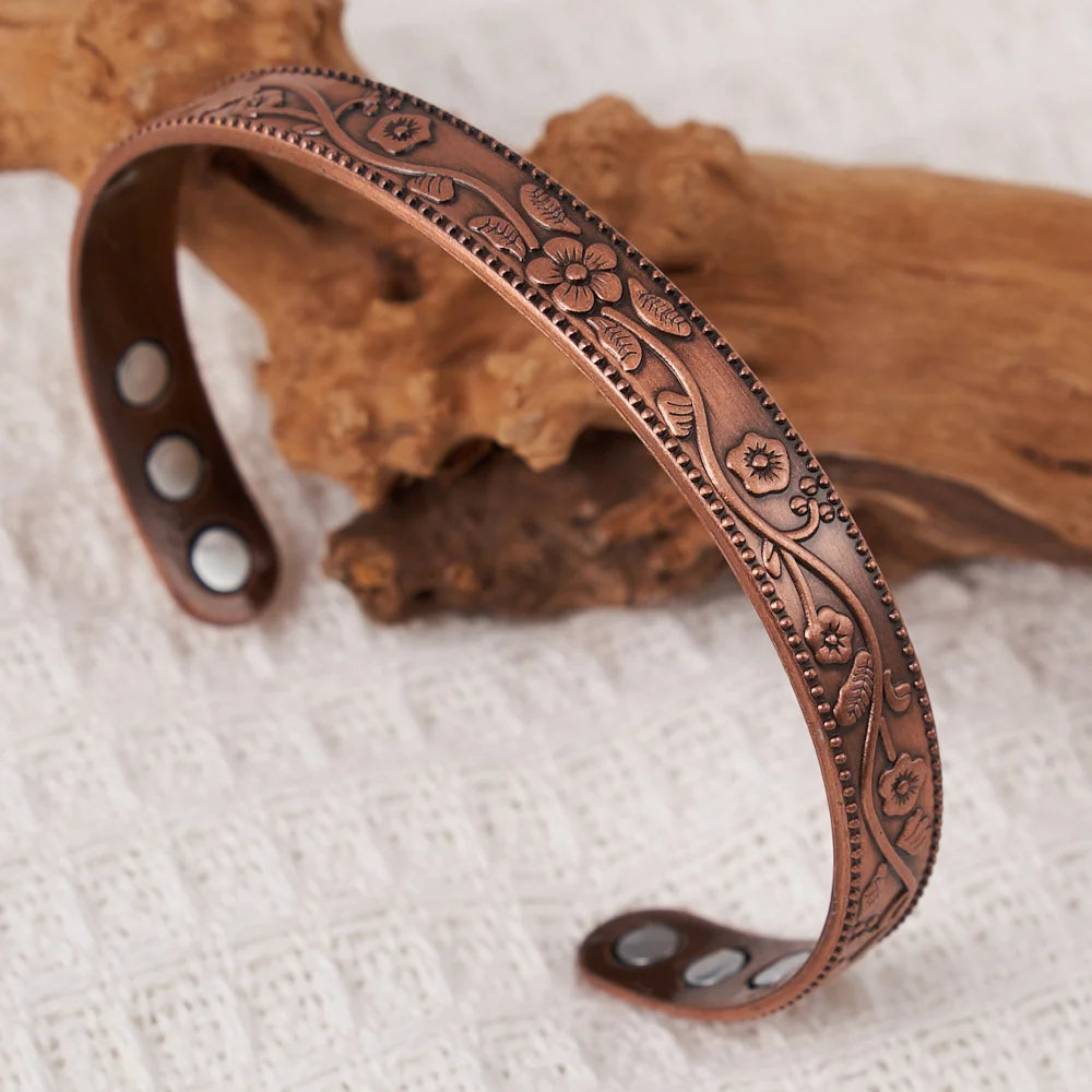Vintage Magnetic Energy Copper Bracelet