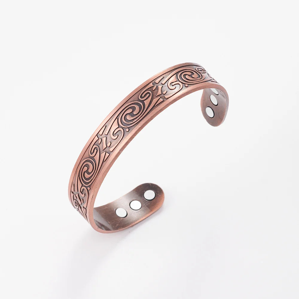 Vintage Magnetic Energy Copper Bracelet