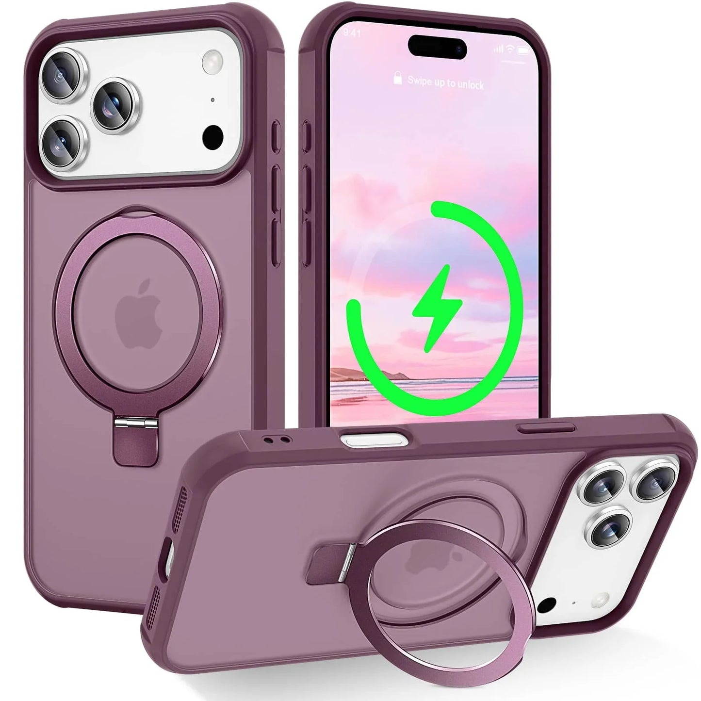 غطاء حماية مغناطيسي أنيق لهاتف iPhone 17