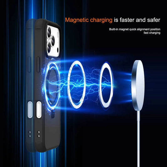 Elegant Magnetic Bumper Case for iPhone 17