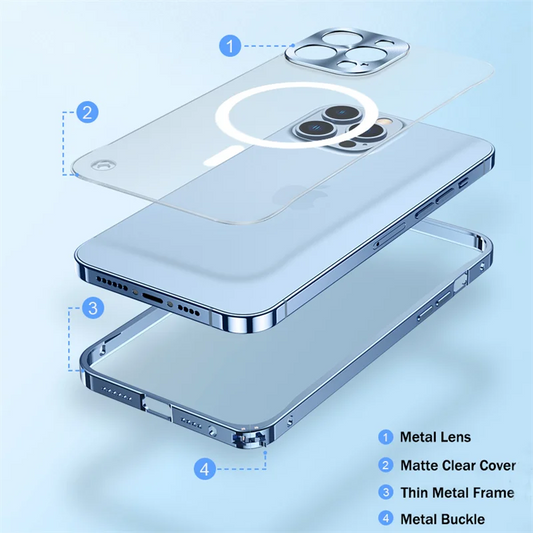 MagSafe Aluminum Alloy iPhone Case