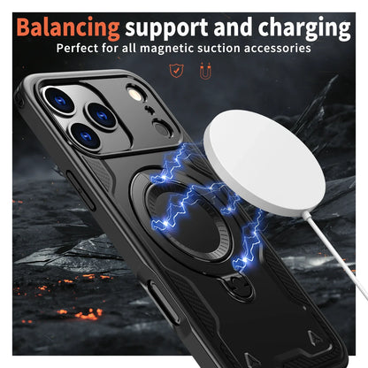 Heavy Duty Magnetic iPhone Case for iPhone 17
