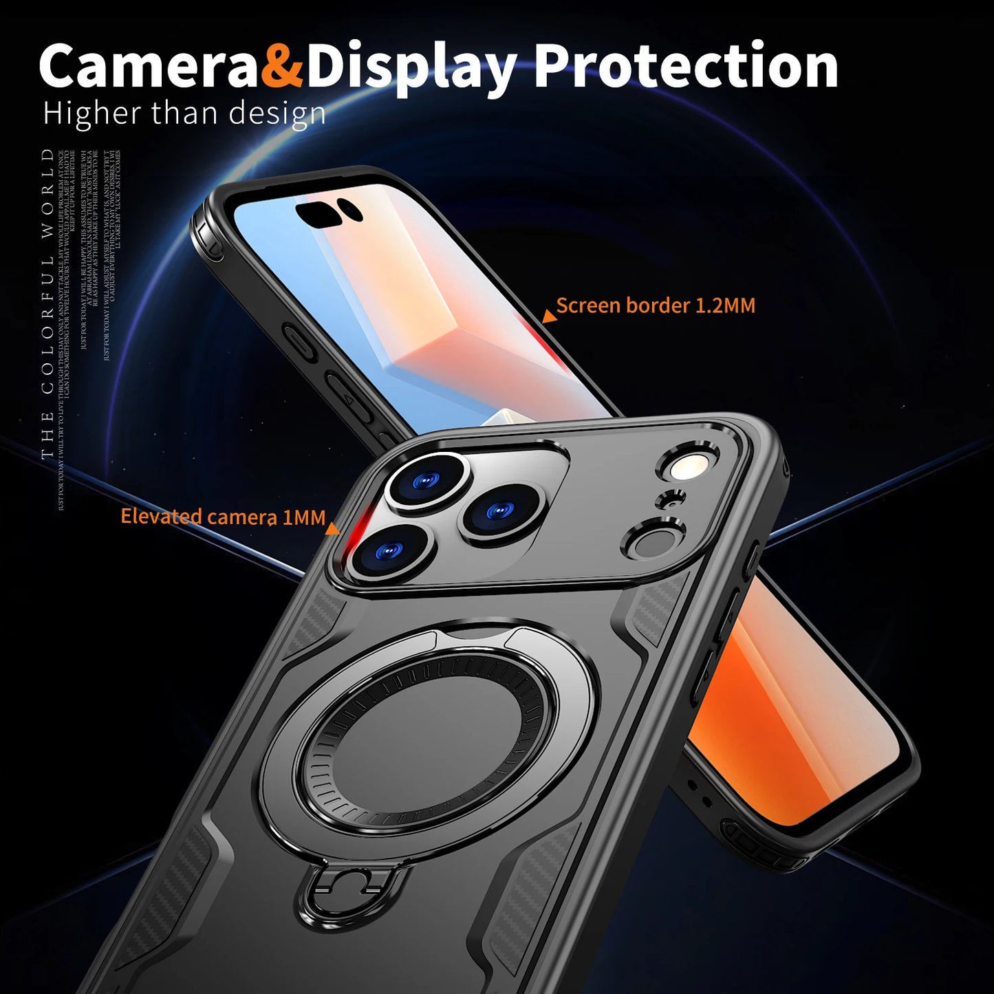 Heavy Duty Magnetic iPhone Case for iPhone 17
