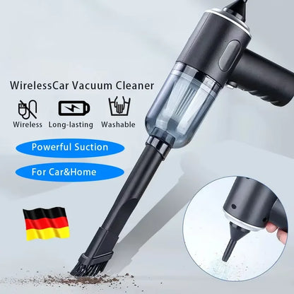 Portable Wireless Car Vacuum Cleaner – High Power 120W