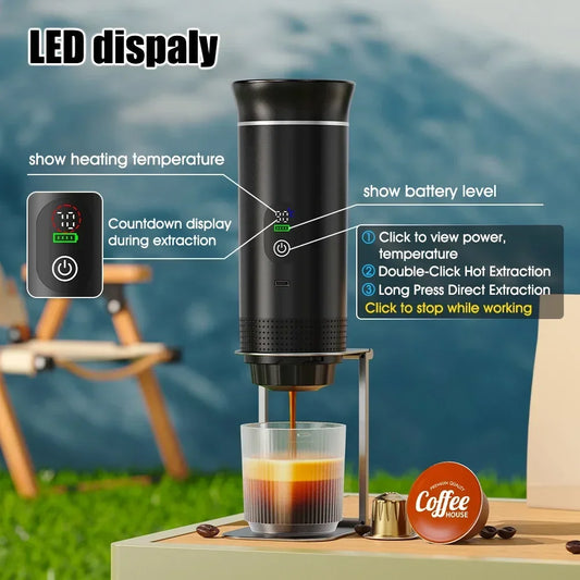 Smart 3-in-1 Portable Espresso Machine