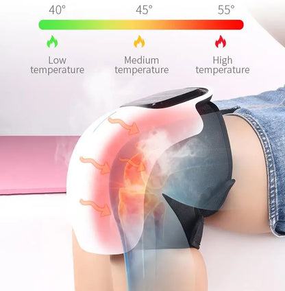 Portable Knee Massager with Heat Therapy