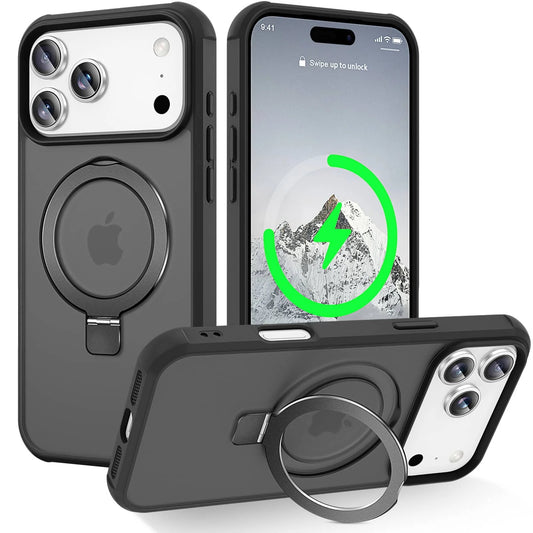Elegant Magnetic Bumper Case for iPhone 17